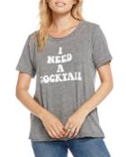 Cocktail Heathered Short-sleeve Tee