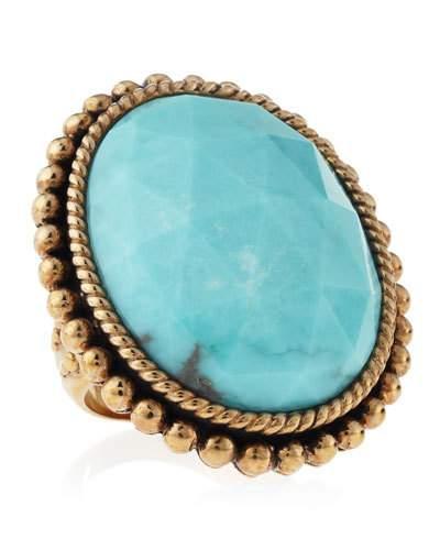 Oval Turquoise Ring