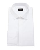 Men's Cotton/silk Hidden-button Formal