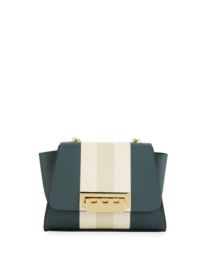 Eartha Mini Chain Striped Crossbody Bag