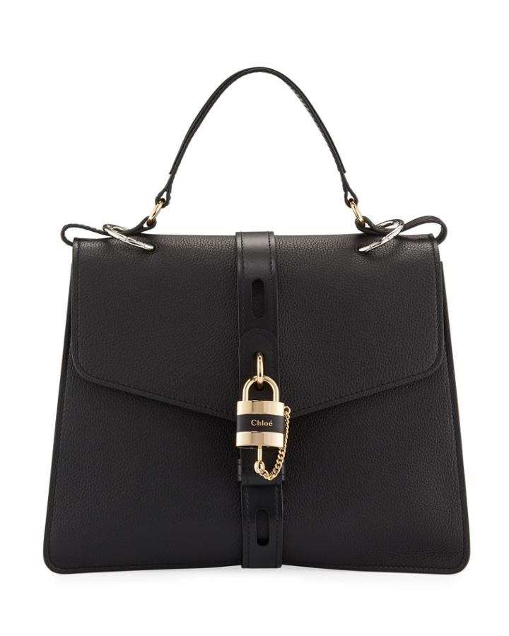Aby Medium Deerskin Padlock & Key
