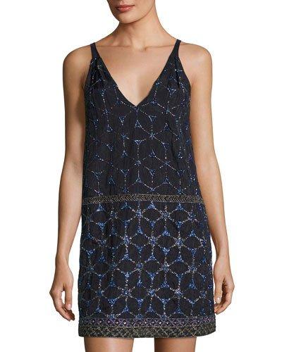 Madeline Mosaic-beaded Dress