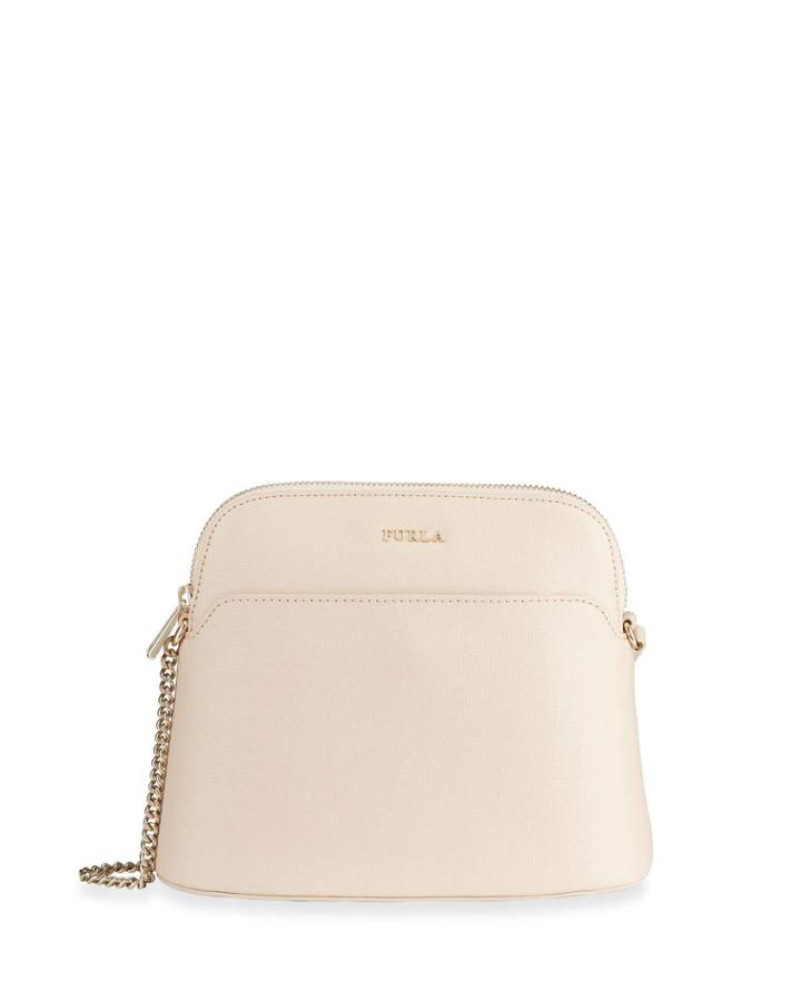 Miky Xl Leather Crossbody Pouch Bag