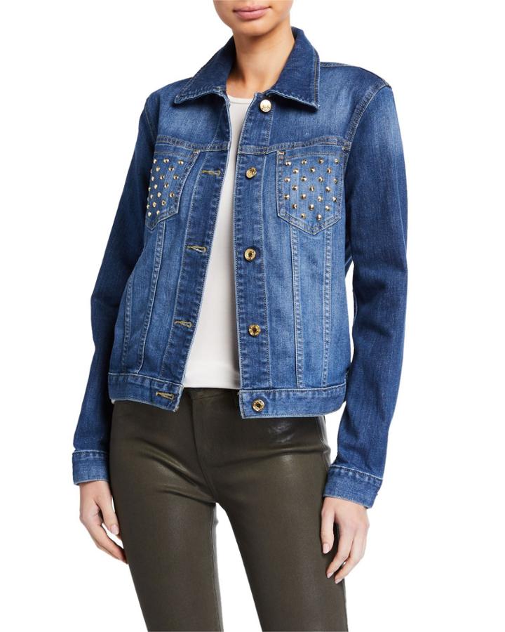 Stud Pocket Denim Jacket
