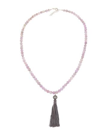 Shanti Beaded Tassel Necklace,