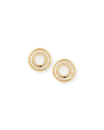 18k Lollipop Mini Mother-of-pearl & Diamond
