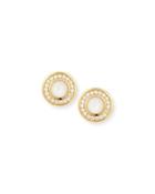18k Lollipop Mini Mother-of-pearl & Diamond