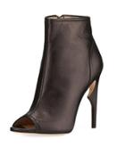 Notte High Peep-toe Bootie