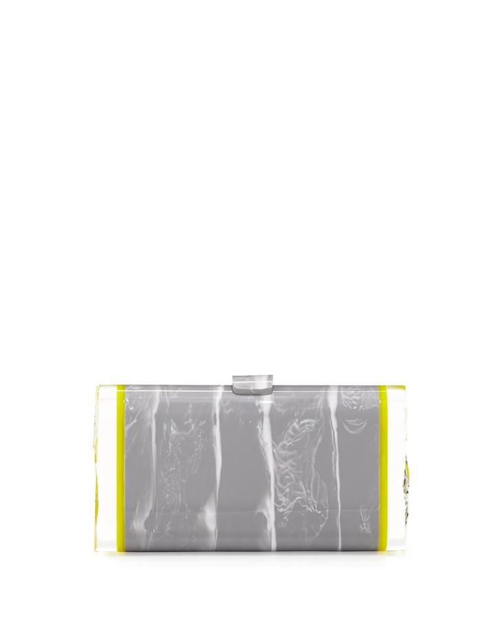 Lara Backlit Ice Clutch Bag