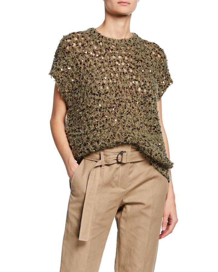 Netted Sequined