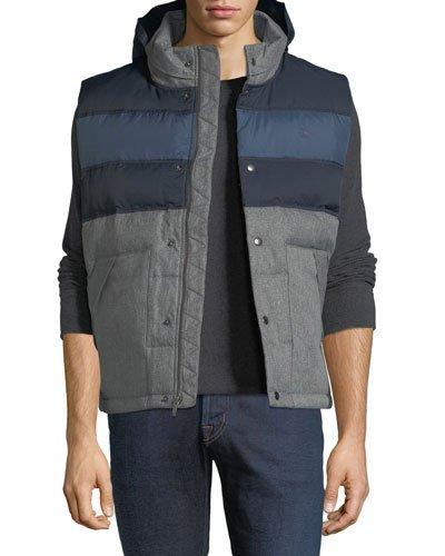 Quilted Colorblock Puffer Jacket