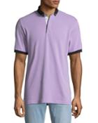 Shaped-fit Polo W/ Contrast Trim