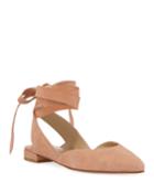 Superson Lace-up Ballet Flats
