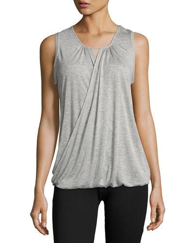 Sleeveless Wrap Top