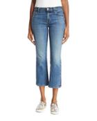 Selena Cropped Boot-cut Jeans, Ascension
