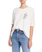 Portland Strass Embellished T-shirt