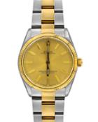 Pre-owned 34mm 18k Gold Bracelet Watch