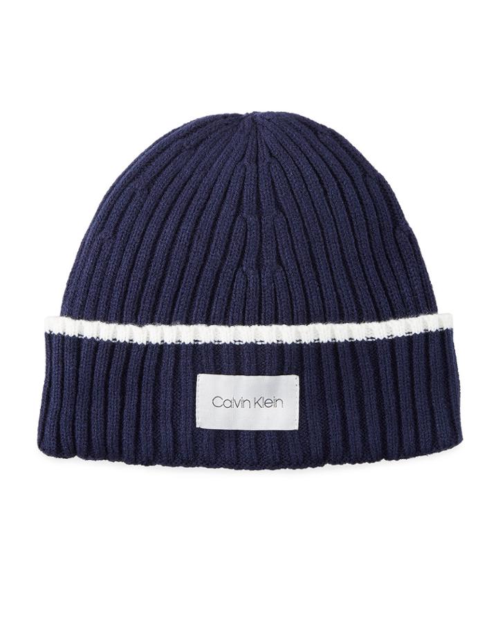 Ribbed Knit Beanie