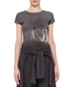 Lion-head Short-sleeve T-shirt, Elephant