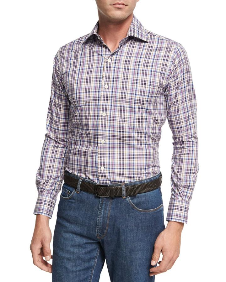 Destination Melange Plaid Sport