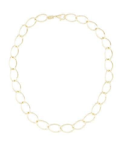 18k Glamazon&reg; Wavy Oval Chain Necklace