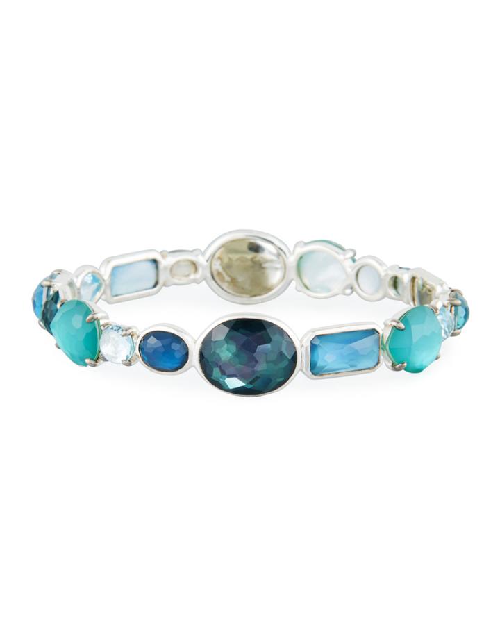 Wonderland Mixed-stone Bangle In