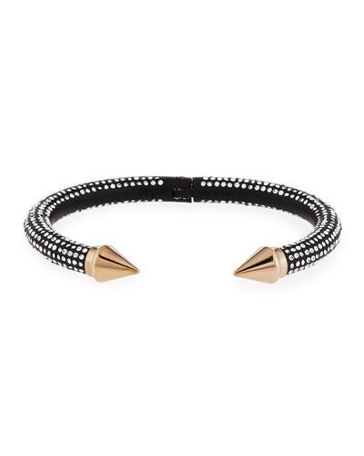 Two-tone Mini Titan Crystal Bracelet,