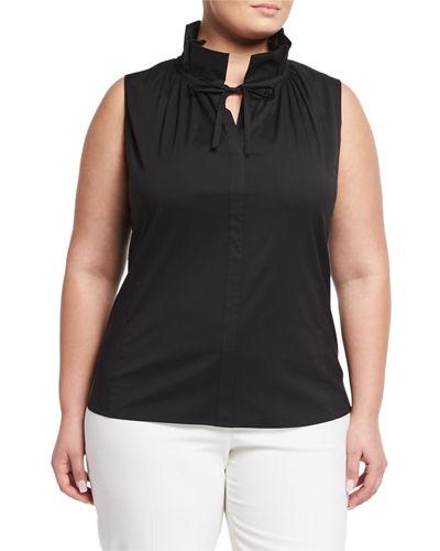Shipley Ruffle-trim Blouse,