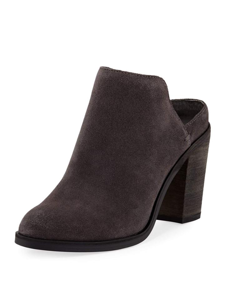 Salli Suede Block-heel
