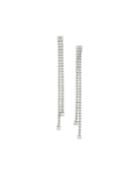 Neiman Marcus 18k White Gold Diamond Drop Dangle Earrings, 2.25tcw, Women's