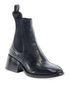 Bea Gored Leather Booties