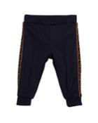 Boy's Track Pants W/ Ff Taping, Size