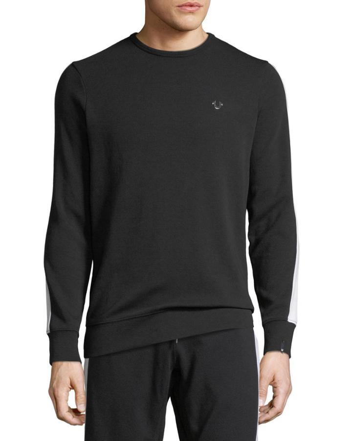 Crewneck Cotton-blend