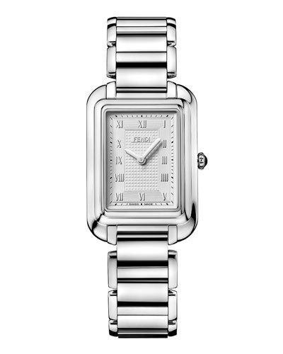 Classico Medium Stainless Steel Rectangle Watch,