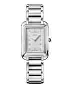 Classico Medium Stainless Steel Rectangle Watch,