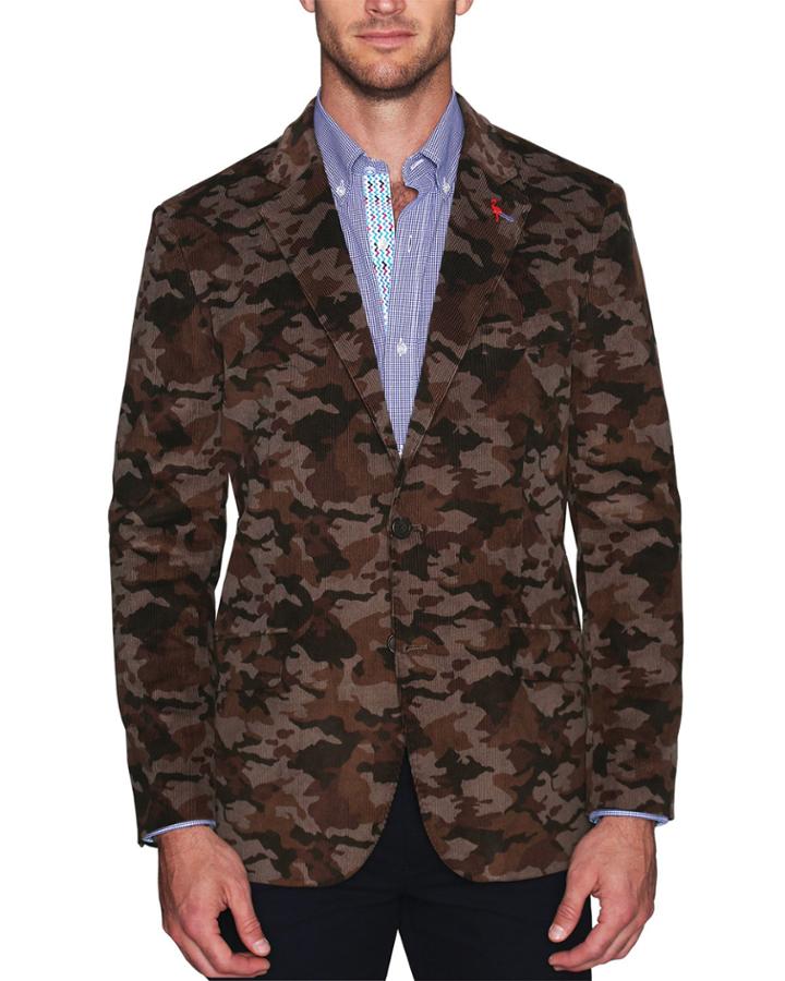 Men's Corduroy Camouflage