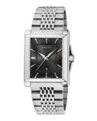 33mm G-timeless Steel Rectangle Bracelet Watch