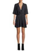 Ava Twist-front Silk