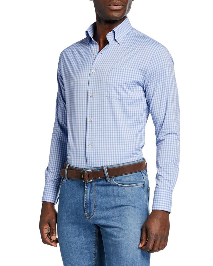 Men's Gingham Performance