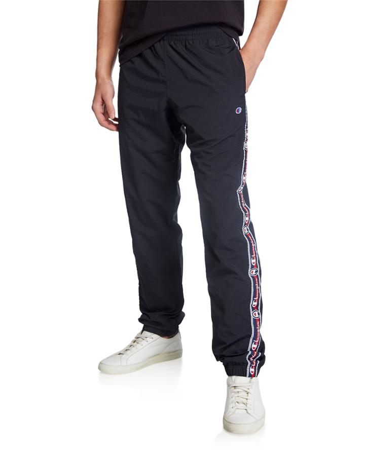 Men's Logo Side-taping Track Pants