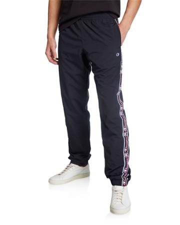 Men's Logo Side-taping Track Pants