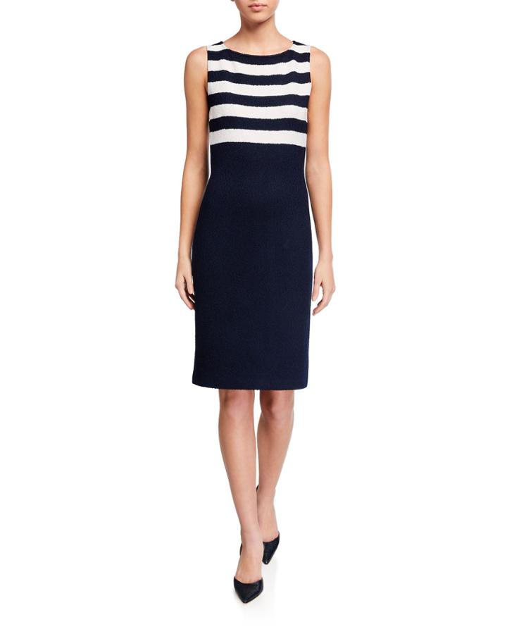 New Boucle Knit Dress With