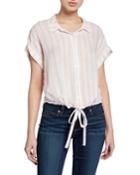Borrego Striped Tie-hem