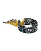 Chain Tassel Cuff Bracelet