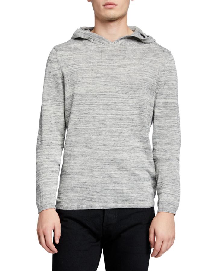 Men's Hooded Melange
