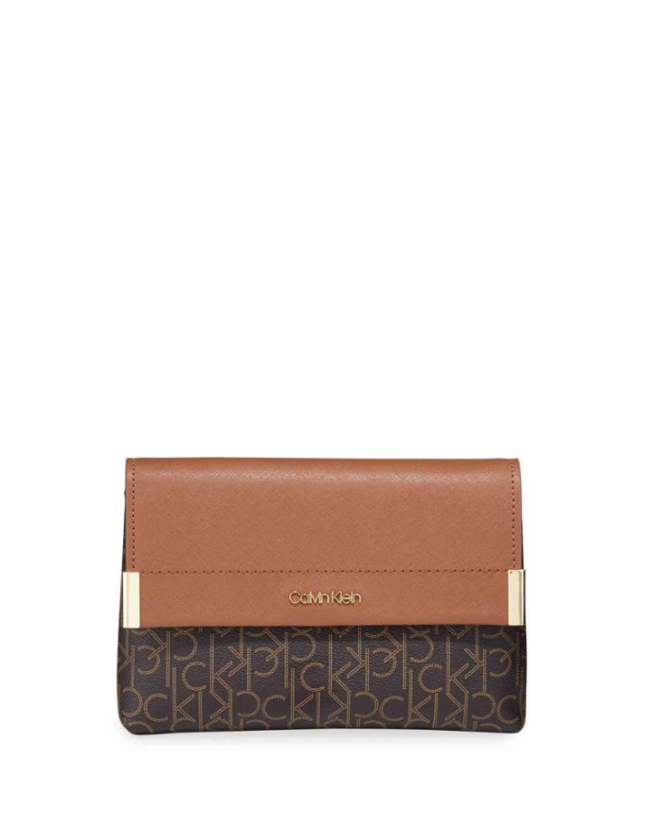 Raelynn Pindot Logo Embossed Belt Bag