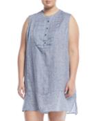 Drifty Linen Tunic Dress,
