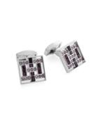 Square Swarovski&reg; Crystal Cuff