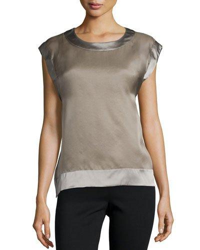 Sleeveless Organza Two-piece Top