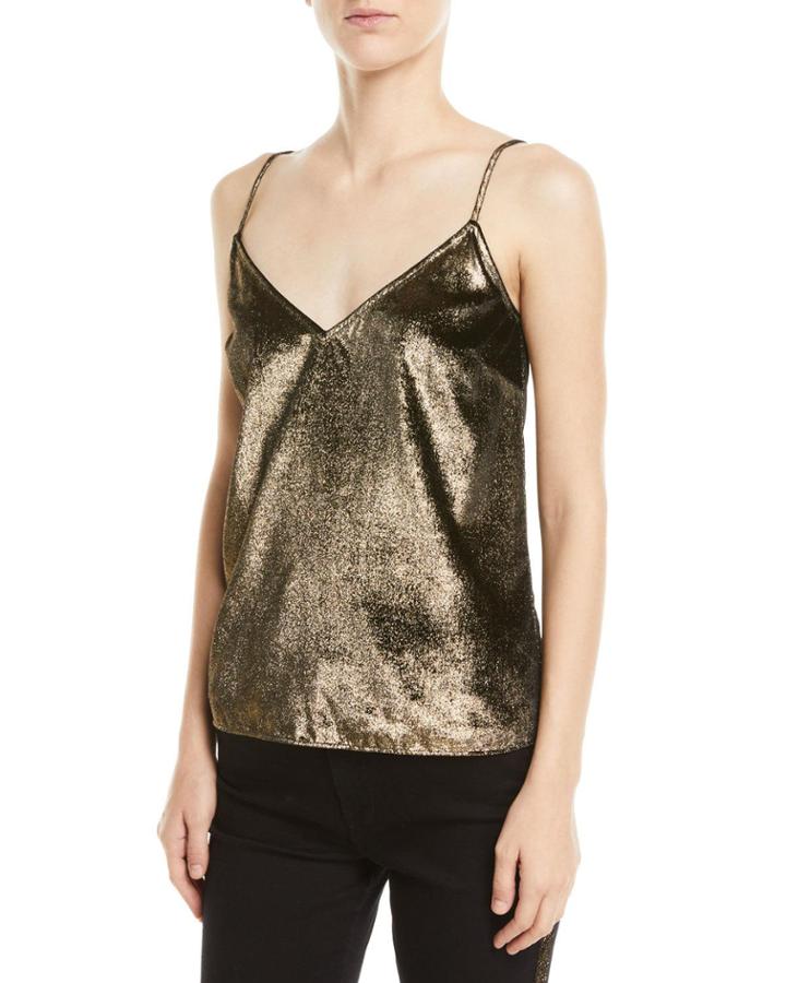 Velvet V-neck Cami